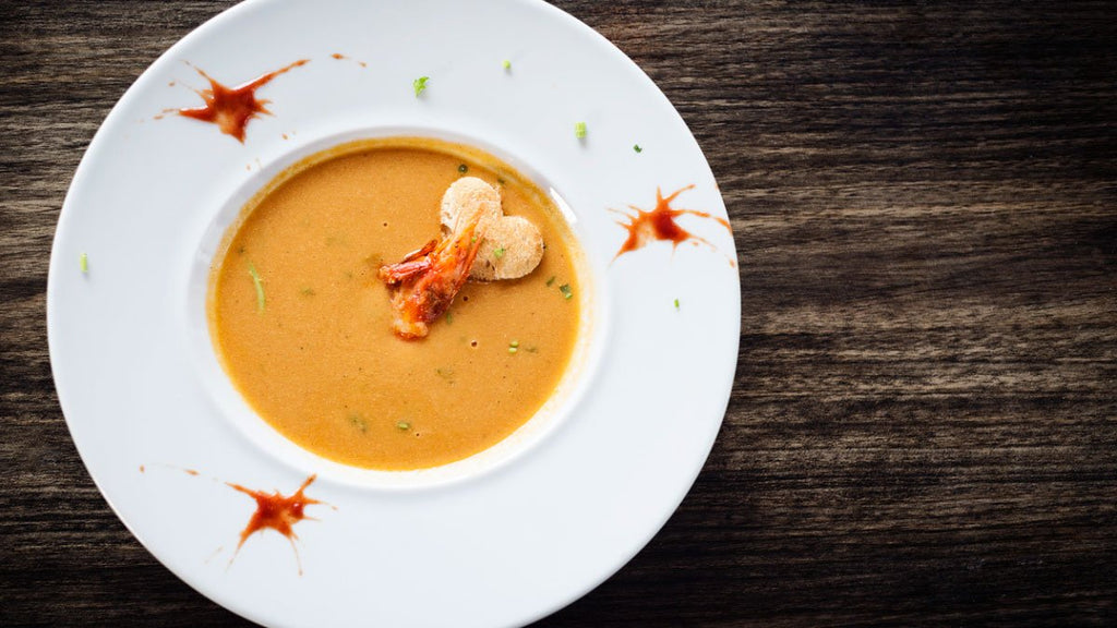 CREMA DE GAMBAS CON AMOR