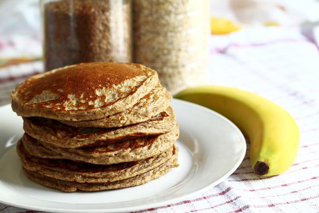 Tortitas de Avena y Platano