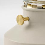 Lámpara de mesa, beige