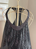 Conjunto de paillete negro de Zara TRF